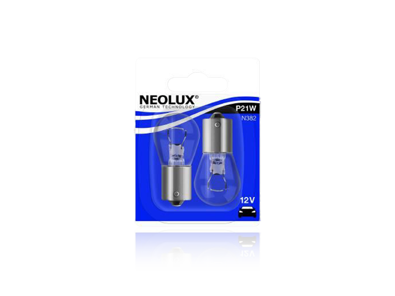 NEOLUX Izzó, villogó P21W, BA15s, 12V, 21W